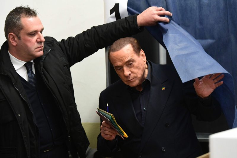 Berlusconin johtama koalitio saamassa eniten paikkoja – rikostuomio estää nousemasta pääministeriksi